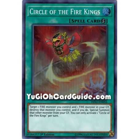 Circle of the Fire Kings (Super Rare) – Hidden Summoners | Carta YUGIOH en México