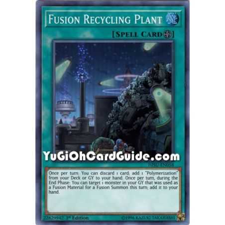Fusion Recycling Plant (Super Rare) – Hidden Summoners | Carta YUGIOH en México