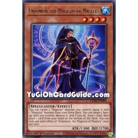 Endymion, the Magistus of Mastery (Rare) – Genesis Impact | Carta YUGIOH en México