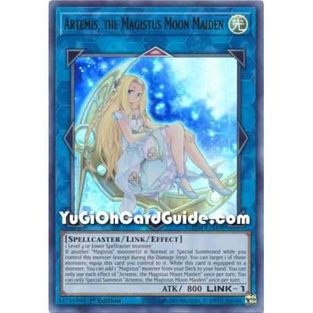 Artemis, the Magistus Moon Maiden (Ultra Rare) – Genesis Impact | Carta YUGIOH en México