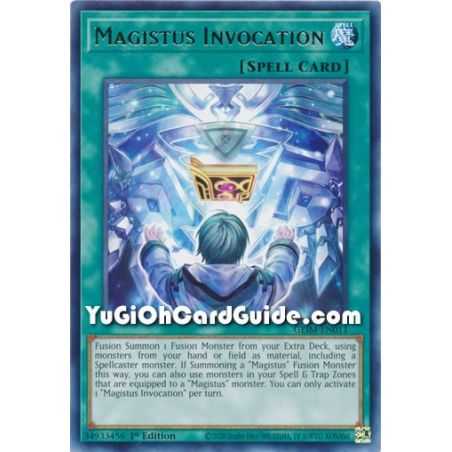 Magistus Invocation (Rare) – Genesis Impact | Carta YUGIOH en México
