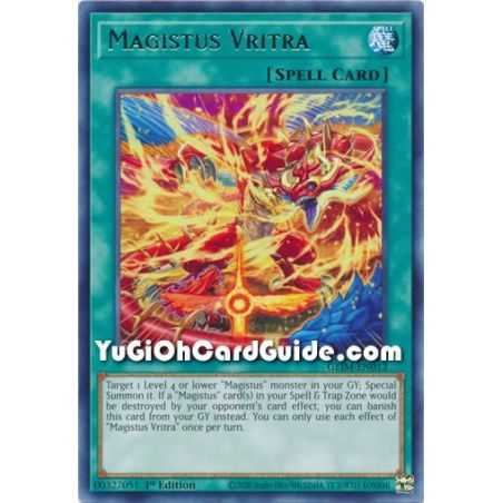 Magistus Vritra (Rare) – Genesis Impact | Carta YUGIOH en México