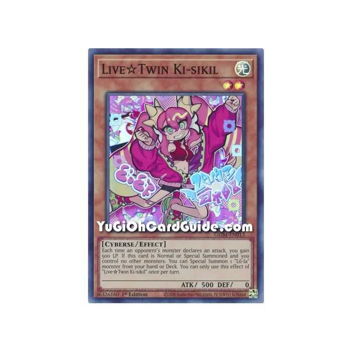 Live*Twin Ki-sikil (Super Rare) – Genesis Impact | Carta YUGIOH en México