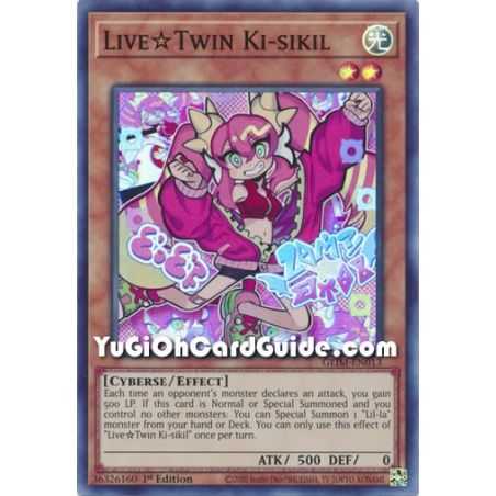 Live*Twin Ki-sikil (Super Rare) – Genesis Impact | Carta YUGIOH en México