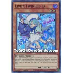 Live*Twin Lil-la (Super Rare) – Genesis Impact | Carta YUGIOH en México