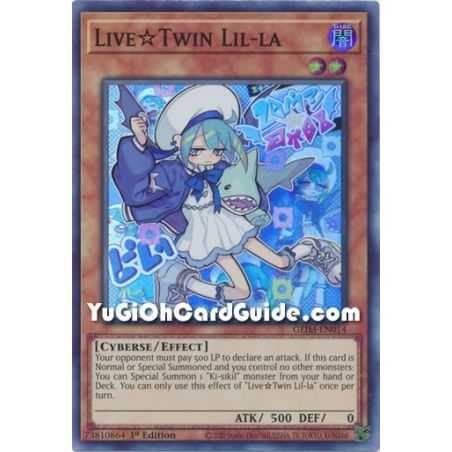 Live*Twin Lil-la (Super Rare) – Genesis Impact | Carta YUGIOH en México