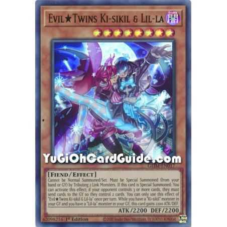 Evil*Twins Ki-sikil & Lil-la (Ultra Rare) – Genesis Impact | Carta YUGIOH en México