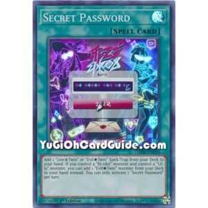 Secret Password (Super Rare) – Genesis Impact | Carta YUGIOH en México