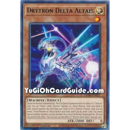 Drytron Delta Altais (Rare) – Genesis Impact | Carta YUGIOH en México