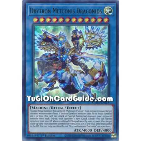 Drytron Meteonis Draconids (Ultra Rare) – Genesis Impact | Carta YUGIOH en México