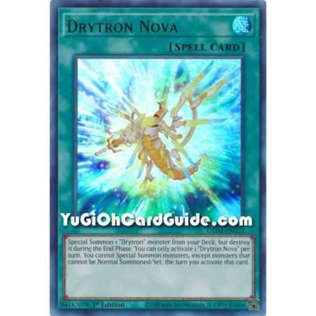 Drytron Nova (Ultra Rare) – Genesis Impact | Carta YUGIOH en México