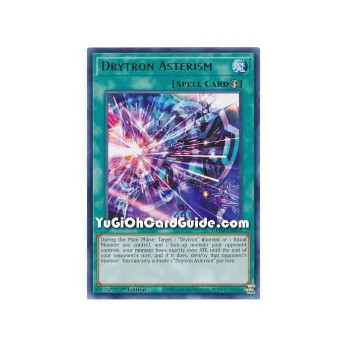 Drytron Asterism (Rare) – Genesis Impact | Carta YUGIOH en México