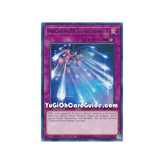 Drytron Meteor Shower (Rare) – Genesis Impact | Carta YUGIOH en México