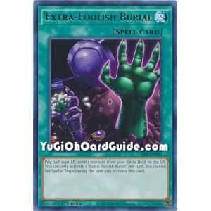 Extra-Foolish Burial (Rare) – Genesis Impact | Carta YUGIOH en México