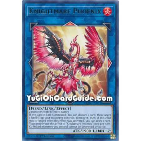 Knightmare Phoenix (Rare) – Genesis Impact | Carta YUGIOH en México