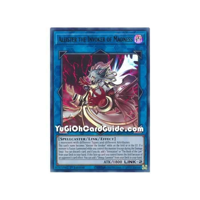 Aleister the Invoker of Madness (Ultra Rare) – Genesis Impact | Carta YUGIOH en México