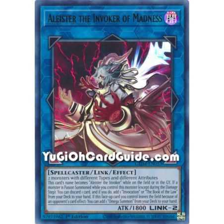 Aleister the Invoker of Madness (Ultra Rare) – Genesis Impact | Carta YUGIOH en México