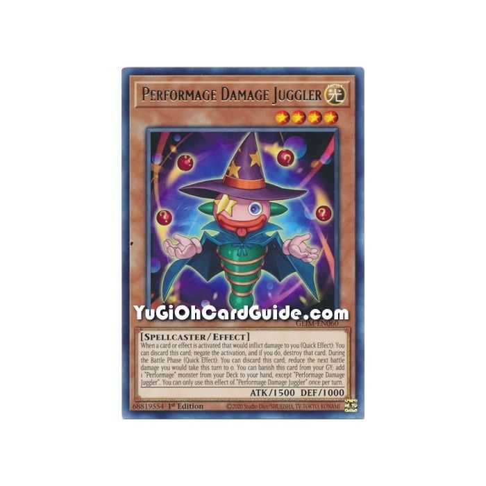 Performage Damage Juggler (Rare) – Genesis Impact | Carta YUGIOH en México