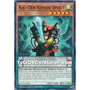 Kai-Den Kendo Spirit (Common) – Flames of Destruction | Carta YUGIOH en México