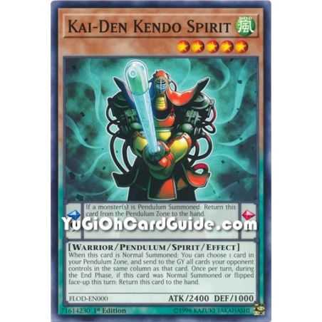 Kai-Den Kendo Spirit (Common) – Flames of Destruction | Carta YUGIOH en México