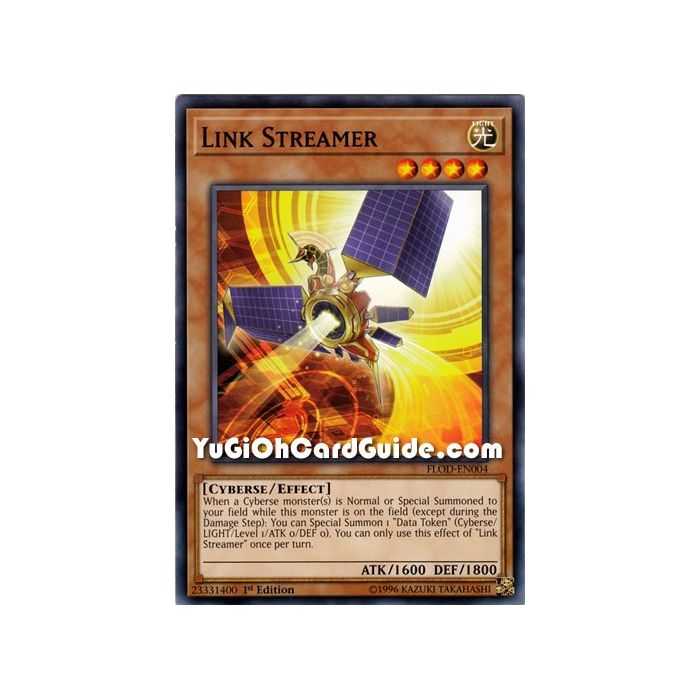 Link Streamer (Common) – Flames of Destruction | Carta YUGIOH en México