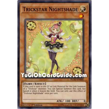 Trickstar Nightshade (Common) – Flames of Destruction | Carta YUGIOH en México