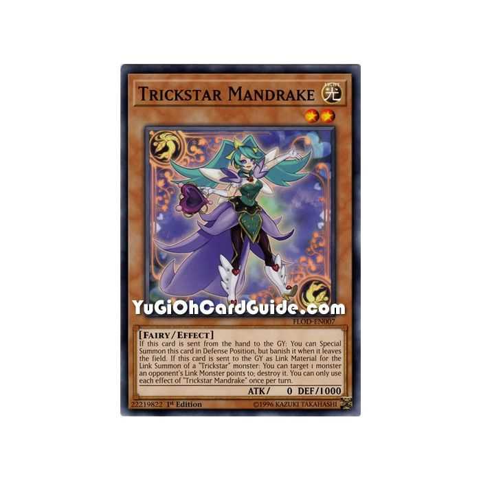 Trickstar Mandrake (Common) – Flames of Destruction | Carta YUGIOH en México