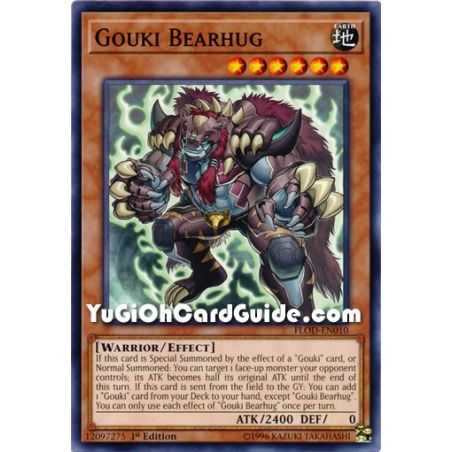Gouki Bearhug (Common) – Flames of Destruction | Carta YUGIOH en México
