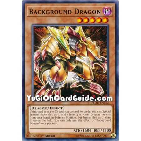 Background Dragon (Common) – Flames of Destruction | Carta YUGIOH en México