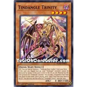 Tindangle Trinity (Common) – Flames of Destruction | Carta YUGIOH en México