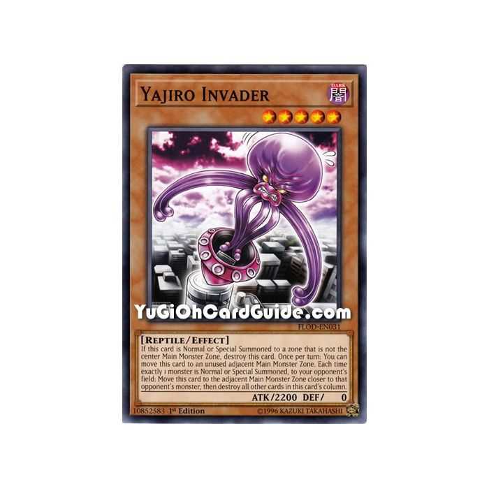 Yajiro Invader (Common) – Flames of Destruction | Carta YUGIOH en México