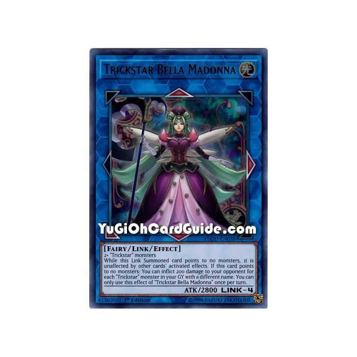 Trickstar Bella Madonna (Ultra Rare) – Flames of Destruction | Carta YUGIOH en México