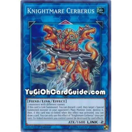 Knightmare Cerberus (Super Rare) – Flames of Destruction | Carta YUGIOH en México