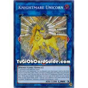 Knightmare Unicorn (Secret Rare) – Flames of Destruction | Carta YUGIOH en México