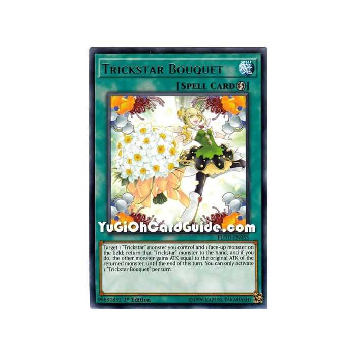 Trickstar Bouquet (Rare) – Flames of Destruction | Carta YUGIOH en México