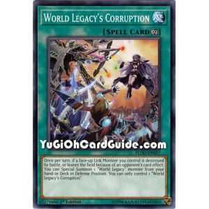 World Legacy's Corruption – Flames of Destruction | Carta YUGIOH en México