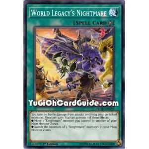 World Legacy's Nightmare (Common) – Flames of Destruction | Carta YUGIOH en México