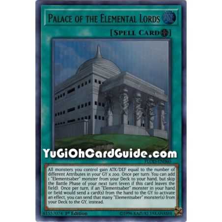 Palace of the Elemental Lords (Ultra Rare) – Flames of Destruction | Carta YUGIOH en México