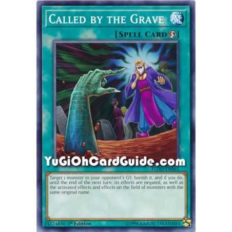 Called by the Grave (Common) – Flames of Destruction | Carta YUGIOH en México