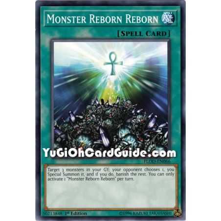 Monster Reborn Reborn (Common) – Flames of Destruction | Carta YUGIOH en México