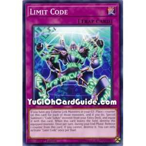 Limit Code (Common) – Flames of Destruction | Carta YUGIOH en México
