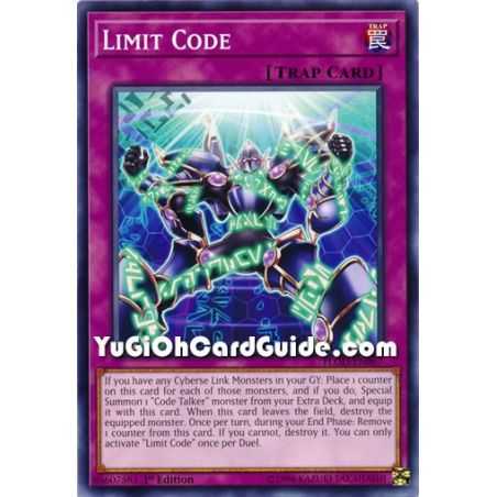 Limit Code (Common) – Flames of Destruction | Carta YUGIOH en México