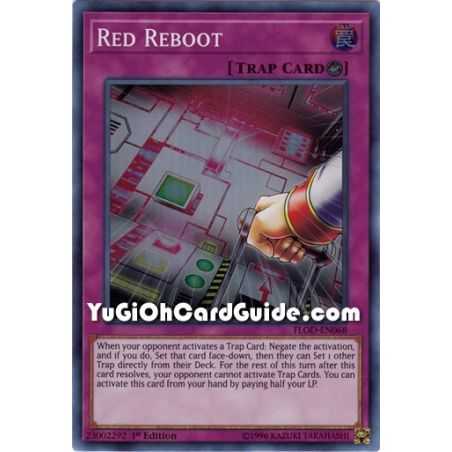 Red Reboot (Super Rare) – Flames of Destruction | Carta YUGIOH en México