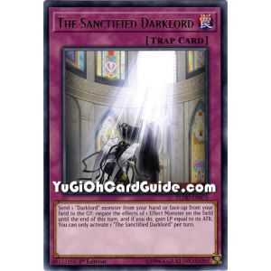 The Sanctified Darklord (Rare) – Flames of Destruction | Carta YUGIOH en México