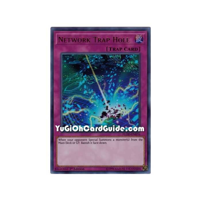 Network Trap Hole (Ultra Rare) – Flames of Destruction | Carta YUGIOH en México