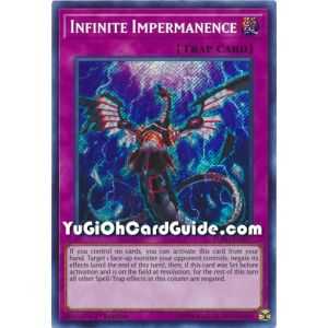 Infinite Impermanence (Secret Rare) – Flames of Destruction | Carta YUGIOH en México