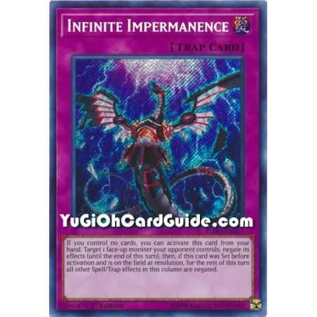 Infinite Impermanence (Secret Rare) – Flames of Destruction | Carta YUGIOH en México