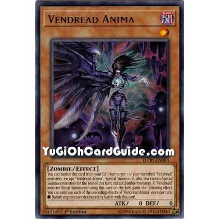 Vendread Anima (Rare) – Flames of Destruction | Carta YUGIOH en México