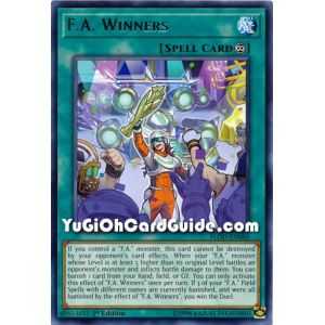 F.A. Winners (Rare) – Flames of Destruction | Carta YUGIOH en México