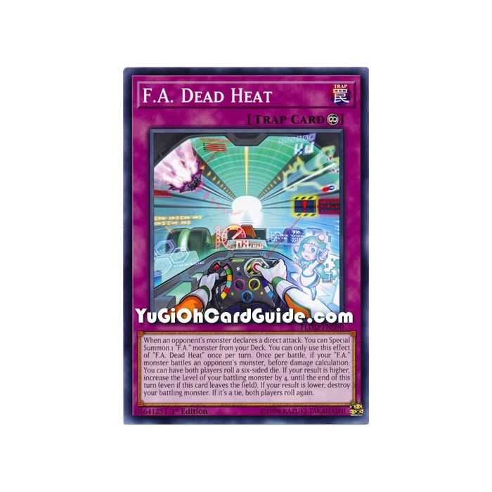 F.A. Dead Heat (Common) – Flames of Destruction | Carta YUGIOH en México
